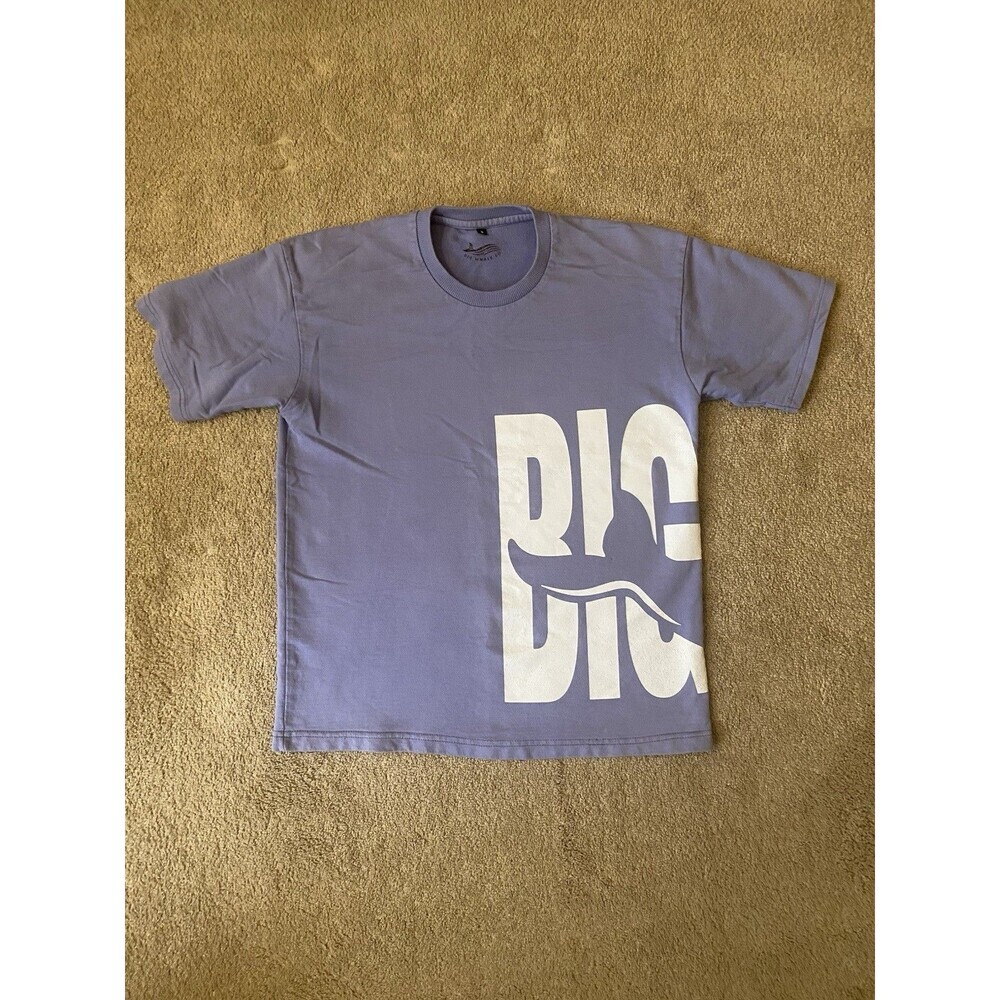 Big Whale Purple Oversized Streetwear Comfort  Graphic Tee Women’s Size Small